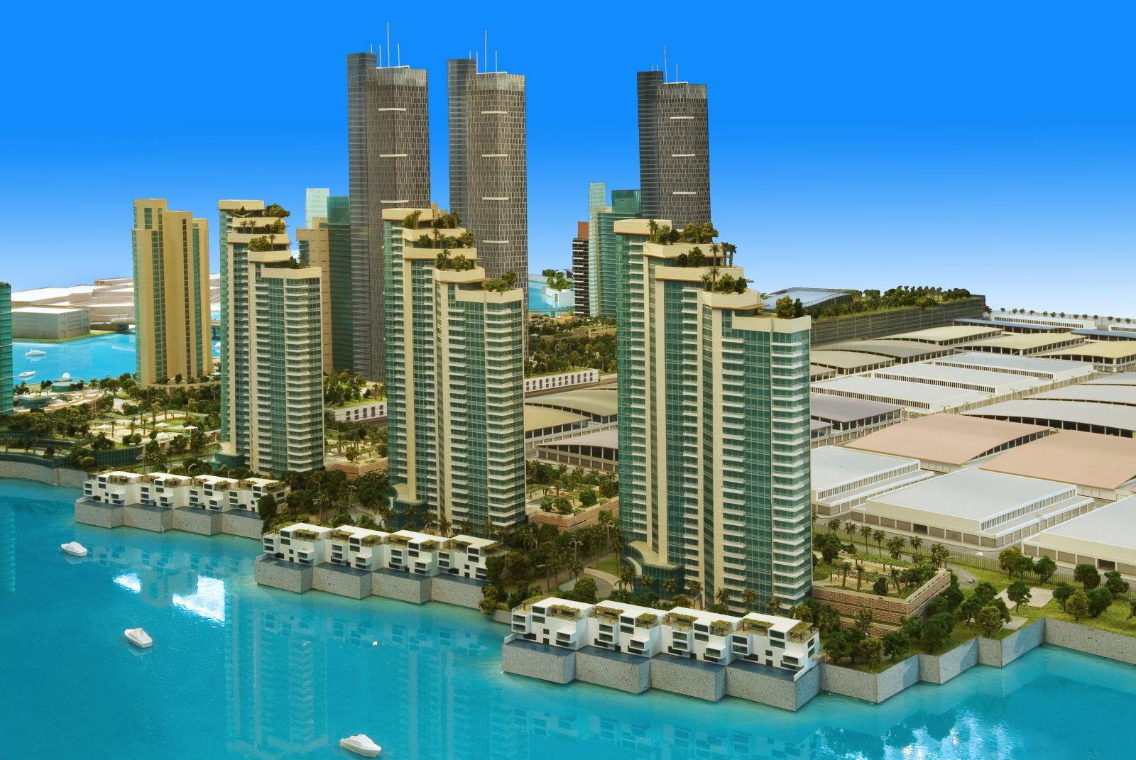 現代仿古建筑模型用什么材料